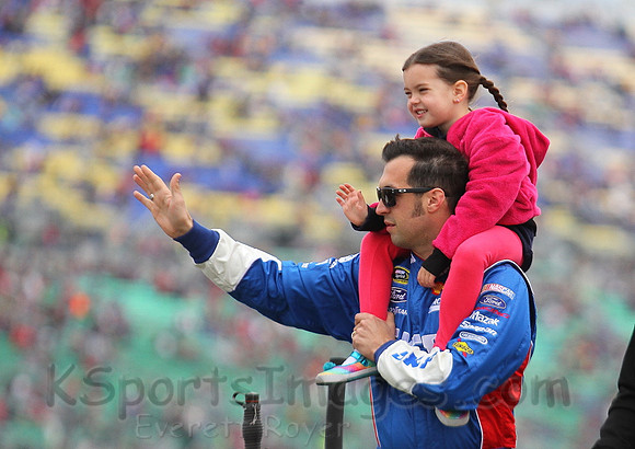 STP 400 Sprint Cup Series Race @ Kansas Speedway April 21, 2013