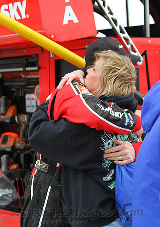 STP 400 Sprint Cup Series Race @ Kansas Speedway April 21, 2013