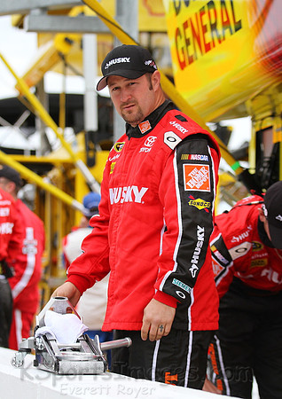STP 400 Sprint Cup Series Race @ Kansas Speedway April 21, 2013
