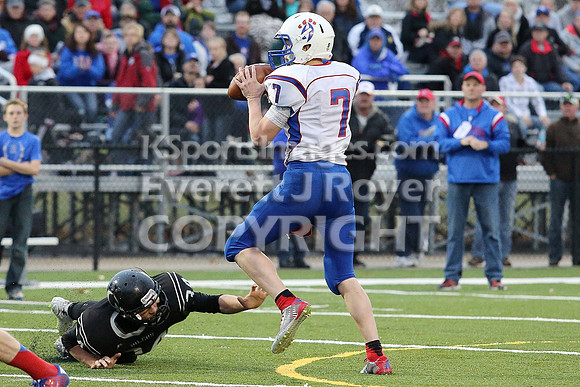 Central Plains Oilers vs. Hanover Wildcats  2014 Kansas 8 Man D1 Championship Game