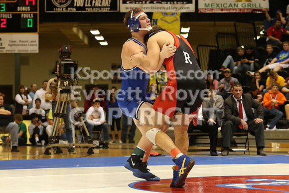 182 - Isaac Luellen (Rossville) vs Cody Clarke (Lyons)