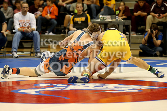 195 - Gavin Lively (Norton) vs Kody Collins (Doniphan West)