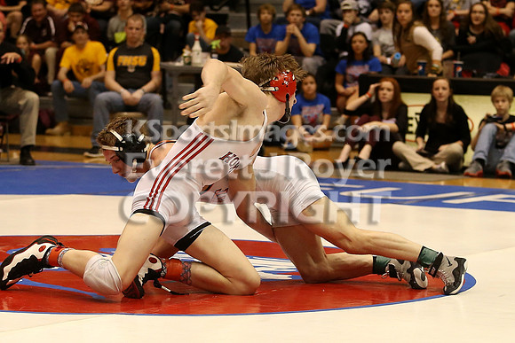 138 - Carter Wessling (Beloit) vs Tristan Porsch (Hoxie)