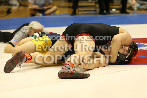 170 - Jacob Mintzmyer (Marysville) vs Lane Moran (Leon-Bluestem)