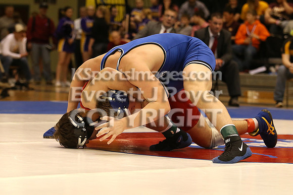 182 - Isaac Luellen (Rossville) vs Cody Clarke (Lyons)