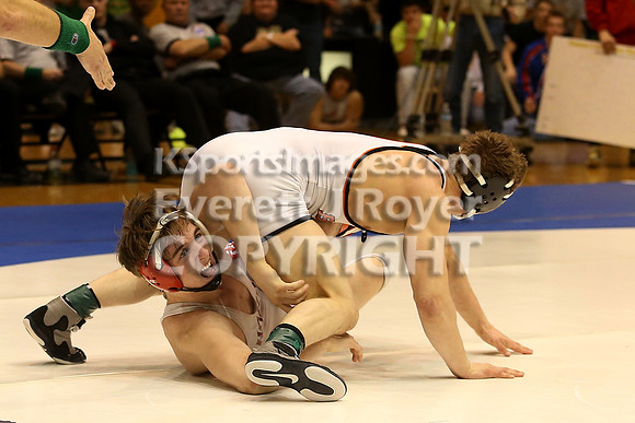 138 - Carter Wessling (Beloit) vs Tristan Porsch (Hoxie)