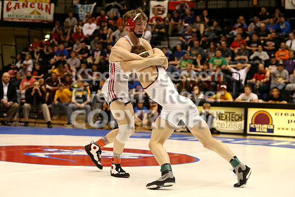 138 - Carter Wessling (Beloit) vs Tristan Porsch (Hoxie)