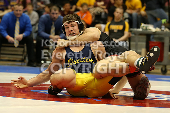 170 - Jacob Mintzmyer (Marysville) vs Lane Moran (Leon-Bluestem)