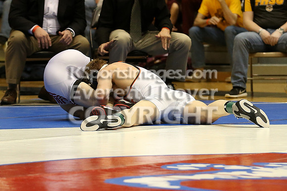 138 - Carter Wessling (Beloit) vs Tristan Porsch (Hoxie)