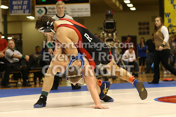 182 - Isaac Luellen (Rossville) vs Cody Clarke (Lyons)