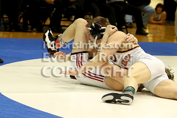 138 - Carter Wessling (Beloit) vs Tristan Porsch (Hoxie)
