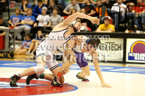 106 - Luke Richard (Riley Co) vs Ashten Dodson (Douglass)