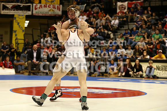 138 - Carter Wessling (Beloit) vs Tristan Porsch (Hoxie)