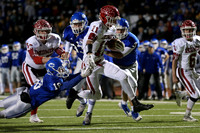 Smith Center defeated St. Marys Colgan 43-7 to win the KSHSAA 2-1A State Championship in Hays on Saturday, November 25, 2017. (Photo: Everett Royer, www.ksportsimages.com)