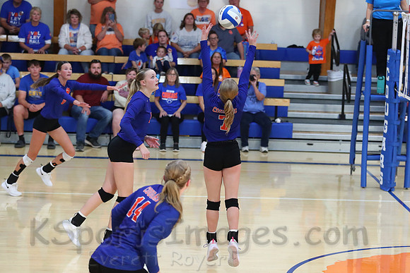 Otis-Bison vs Bucklin Volleyball
