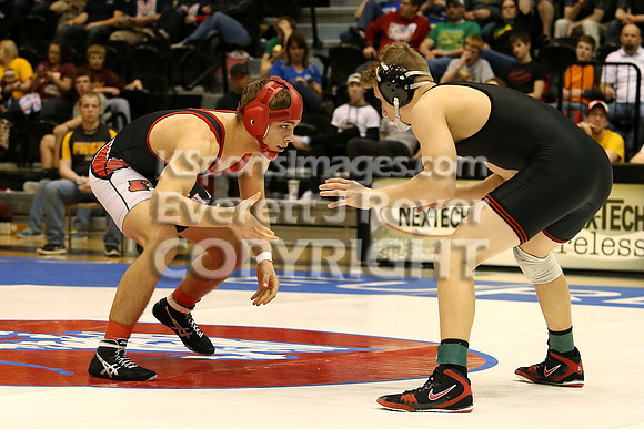 152 - Christopher Ball (Hoisington) vs Isaiah Luellen (Rossville)