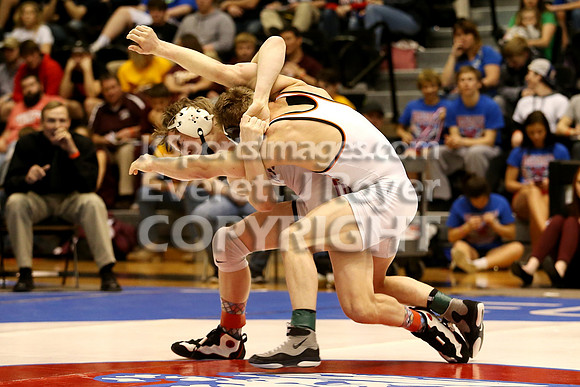 138 - Carter Wessling (Beloit) vs Tristan Porsch (Hoxie)