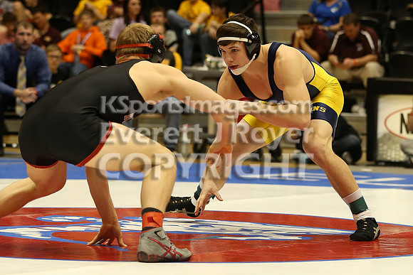 170 - Jacob Mintzmyer (Marysville) vs Lane Moran (Leon-Bluestem)