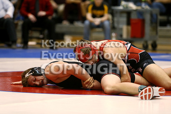 152 - Christopher Ball (Hoisington) vs Isaiah Luellen (Rossville)