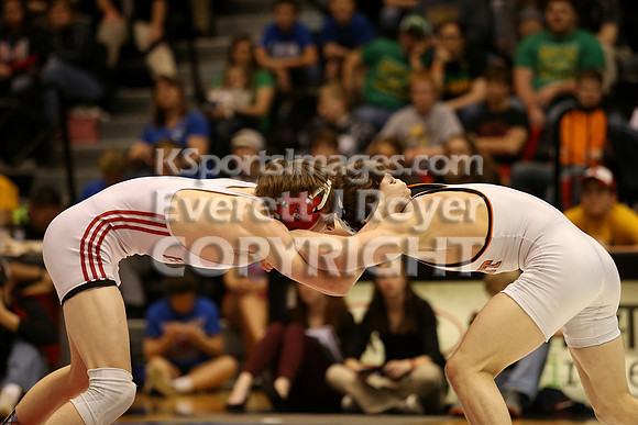 138 - Carter Wessling (Beloit) vs Tristan Porsch (Hoxie)