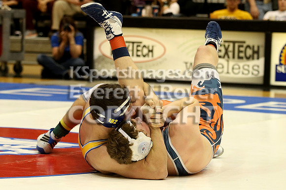 195 - Gavin Lively (Norton) vs Kody Collins (Doniphan West)