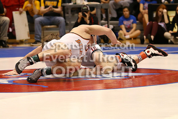 138 - Carter Wessling (Beloit) vs Tristan Porsch (Hoxie)