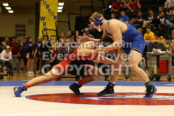 182 - Isaac Luellen (Rossville) vs Cody Clarke (Lyons)