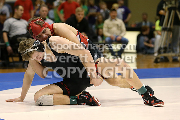 152 - Christopher Ball (Hoisington) vs Isaiah Luellen (Rossville)