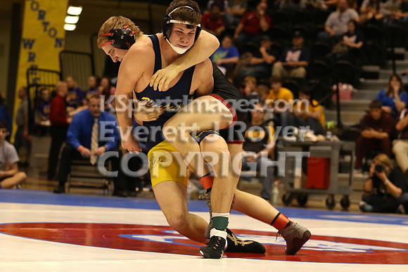 170 - Jacob Mintzmyer (Marysville) vs Lane Moran (Leon-Bluestem)