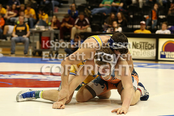 195 - Gavin Lively (Norton) vs Kody Collins (Doniphan West)