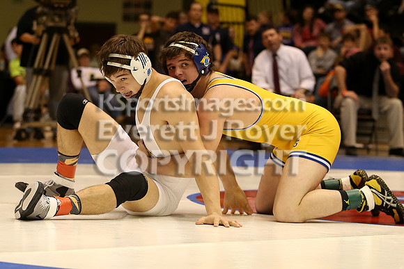 160 - Mike Kasson (Norton) vs Kyler Mick (Bennington)