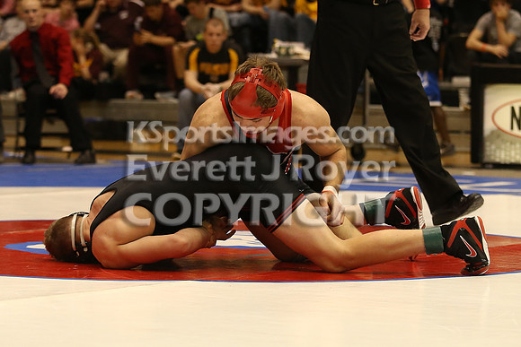 152 - Christopher Ball (Hoisington) vs Isaiah Luellen (Rossville)