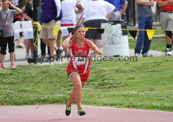 2013 Kansas State Track and Field Championships - Friday May 24, 2013