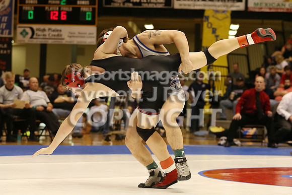 126 - Riley Tubbs (Wabaunsee) vs Bryce Gfeller (Rossville)