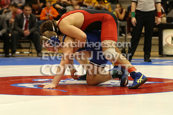 182 - Isaac Luellen (Rossville) vs Cody Clarke (Lyons)