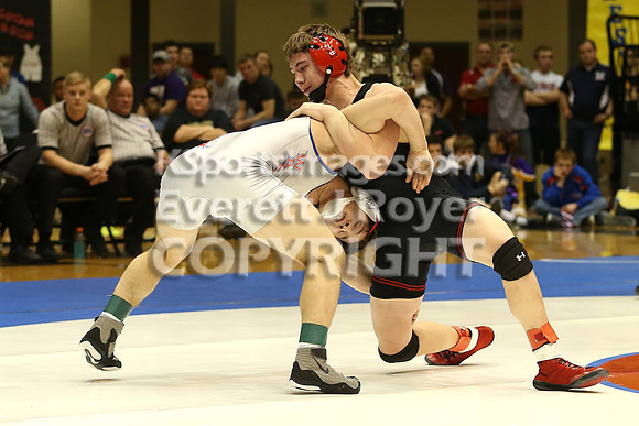126 - Riley Tubbs (Wabaunsee) vs Bryce Gfeller (Rossville)