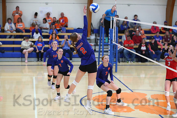 Otis-Bison vs Bucklin Volleyball