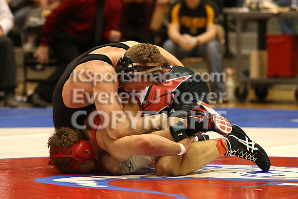152 - Christopher Ball (Hoisington) vs Isaiah Luellen (Rossville)