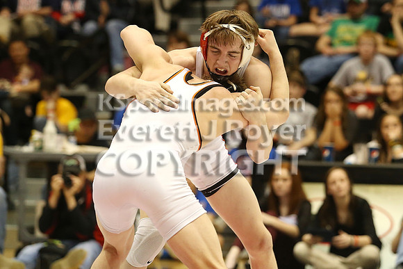 138 - Carter Wessling (Beloit) vs Tristan Porsch (Hoxie)