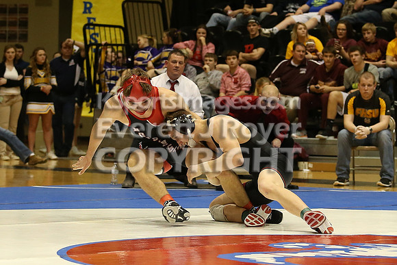 152 - Christopher Ball (Hoisington) vs Isaiah Luellen (Rossville)
