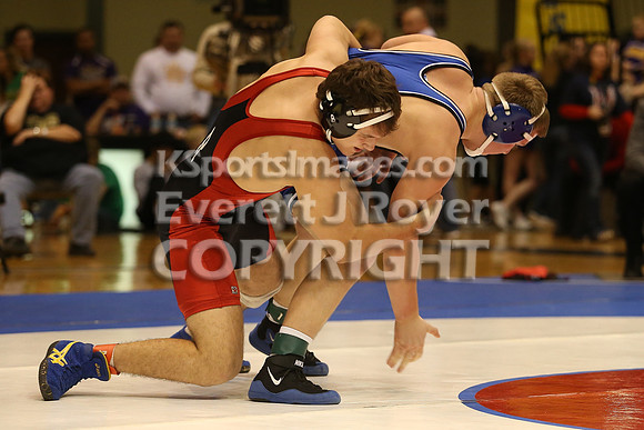 182 - Isaac Luellen (Rossville) vs Cody Clarke (Lyons)