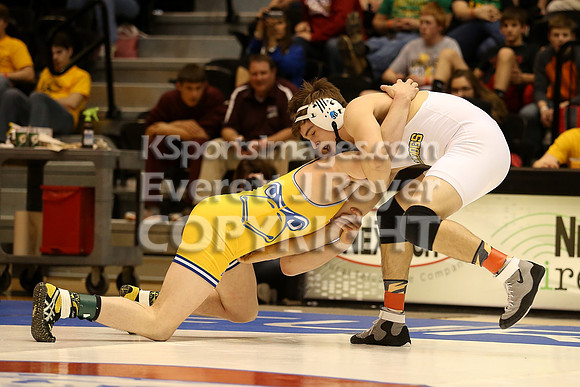 160 - Mike Kasson (Norton) vs Kyler Mick (Bennington)