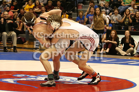 138 - Carter Wessling (Beloit) vs Tristan Porsch (Hoxie)