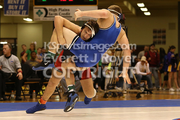 182 - Isaac Luellen (Rossville) vs Cody Clarke (Lyons)