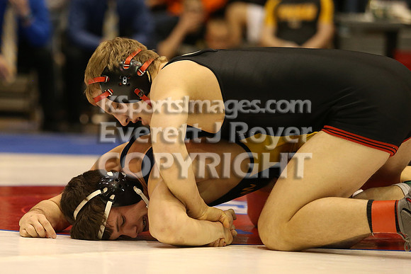 170 - Jacob Mintzmyer (Marysville) vs Lane Moran (Leon-Bluestem)