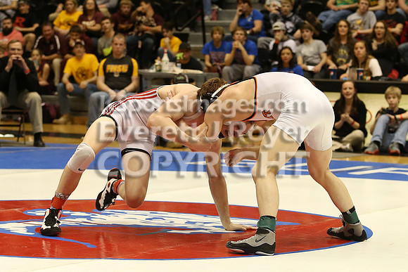 138 - Carter Wessling (Beloit) vs Tristan Porsch (Hoxie)