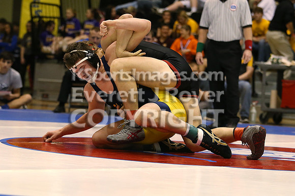 170 - Jacob Mintzmyer (Marysville) vs Lane Moran (Leon-Bluestem)