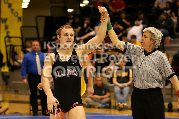 170 - Jacob Mintzmyer (Marysville) vs Lane Moran (Leon-Bluestem)