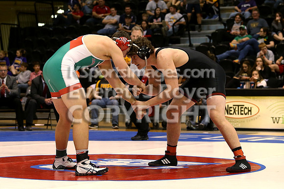 220 - Kole Davoren (Rossville) vs Dalton Kuhn (Smith Center)