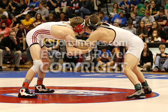138 - Carter Wessling (Beloit) vs Tristan Porsch (Hoxie)